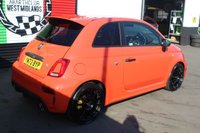 USED 2023 73 ABARTH 695 1.4 T-Jet Competizione Hatchback 3dr Petrol Auto Euro 6 (180 bhp) RACING ORANGE--SAVRAPPOSTO EXHAUST--HiFi By Beats