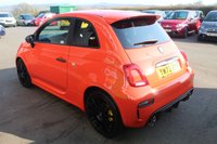 USED 2023 73 ABARTH 695 1.4 T-Jet Competizione Hatchback 3dr Petrol Auto Euro 6 (180 bhp) RACING ORANGE--SAVRAPPOSTO EXHAUST--HiFi By Beats