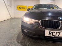 USED 2017 17 BMW 3 SERIES 2.0 320i SE Saloon 4dr Petrol Auto Euro 6 (s/s) (184 ps) Sat Nav-Full leather-DAB Radio-Heated seats-Climate-Bluetooth-17