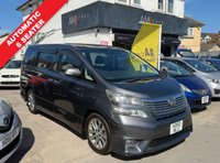 USED 2010 60 TOYOTA VELLFIRE 2.4 Automatic MPV Petrol 7 Seater Grey 5dr AUTOMATIC FAMILY MPV + LONG MOT AND FRESH SERVICE + GREAT LOOKING CAR + FINISHED IN A METALLIC GREY COLOUR + SPEC INCLUDES KEYLESS ENTRY, KEYLESS START, CD/ RADIO, PRIVACY GLASS, A/C, ELECTRIC WINDOWS AND MIRRORS, SPLIT SUNROOFS, ALLOY WHEELS, ALIPNE SCREEN, ALCANTARA INTERIOR, REMOTE LOCKING + 3 MONTHS WARRANTY + 12 MONTHS AA BREAKDOWN COVER