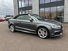 USED 2015 65 AUDI A3 CABRIOLET 1.4 TFSI CoD S LINE CONVERTIBLE S TRONIC 150PS 