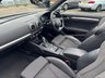 USED 2015 65 AUDI A3 CABRIOLET 1.4 TFSI CoD S LINE CONVERTIBLE S TRONIC 150PS 