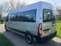 USED 2018 18 VAUXHALL MOVANO 2.3 CDTi 3900 BiTurbo Minibus Double Cab 5dr Diesel Manual L3 H2 Euro 6 (s/s) (Tacho) (145 ps) Vauxhall Movano Minibus 3900 17 Seater