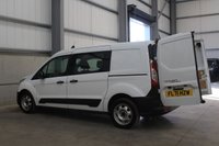 USED 2021 71 FORD TRANSIT CONNECT 1.5 ECOBLUE 100PS DOUBLE CAB CREW VAN L2 LWB - NO VAT 