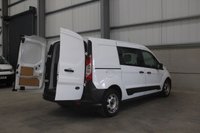 USED 2021 71 FORD TRANSIT CONNECT 1.5 ECOBLUE 100PS DOUBLE CAB CREW VAN L2 LWB - NO VAT 