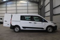 USED 2021 71 FORD TRANSIT CONNECT 1.5 ECOBLUE 100PS DOUBLE CAB CREW VAN L2 LWB - NO VAT 