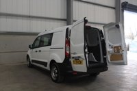 USED 2021 71 FORD TRANSIT CONNECT 1.5 ECOBLUE 100PS DOUBLE CAB CREW VAN L2 LWB - NO VAT 