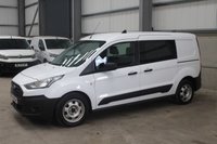 USED 2021 71 FORD TRANSIT CONNECT 1.5 ECOBLUE 100PS DOUBLE CAB CREW VAN L2 LWB - NO VAT 