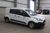 USED 2021 71 FORD TRANSIT CONNECT 1.5 ECOBLUE 100PS DOUBLE CAB CREW VAN L2 LWB - NO VAT 