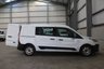 USED 2021 71 FORD TRANSIT CONNECT 1.5 ECOBLUE 100PS DOUBLE CAB CREW VAN L2 LWB - NO VAT 