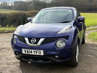 USED 2014 14 NISSAN JUKE 1.5 dCi 8v Acenta Premium SUV 5dr Diesel Manual Euro 5 (s/s) (110 ps) &pound;20 ROAD TAX 70+MPG