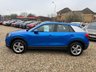 USED 2017 17 AUDI Q2 1.0 TFSI Sport SUV 5dr Petrol Manual Euro 6 (s/s) (116 ps) 7 INCH COLOUR SCREEN WHICH FEATURES DAB RADIO-CD-BLUETOOTH+AIR-CONDITIONING+CRUISE CONTROL+AUTOMATIC HEADLIGHT ACTIVATION+RAIN-SENSING WINDSCREEN WIPERS+PARKING ASSISTANCE+'ARA BLUE' PAINT+17 INCH ALLOY WHEELS.