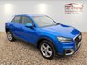 USED 2017 17 AUDI Q2 1.0 TFSI Sport SUV 5dr Petrol Manual Euro 6 (s/s) (116 ps) 7 INCH COLOUR SCREEN WHICH FEATURES DAB RADIO-CD-BLUETOOTH+AIR-CONDITIONING+CRUISE CONTROL+AUTOMATIC HEADLIGHT ACTIVATION+RAIN-SENSING WINDSCREEN WIPERS+PARKING ASSISTANCE+'ARA BLUE' PAINT+17 INCH ALLOY WHEELS.