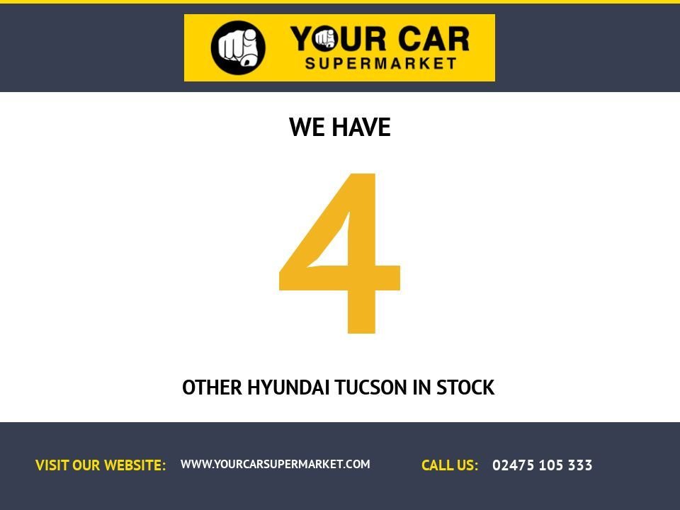USED 2019 19 HYUNDAI TUCSON 1.6 GDi SE Nav SUV 5dr Petrol Manual Euro 6 (s/s) (132 ps) 