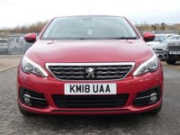 USED 2018 18 PEUGEOT 308 1.2 PureTech GPF Allure Hatchback 5dr Petrol Manual 130 bhp 