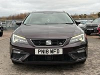 USED 2018 18 SEAT LEON 1.4 EcoTSI FR Technology ST 5dr Petrol DSG auto estate 150 bhp  