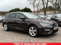 USED 2018 18 SEAT LEON 1.4 EcoTSI FR Technology ST 5dr Petrol DSG auto estate 150 bhp  