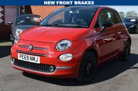 USED 2019 69 FIAT 500 1.2 Lounge Hatchback 3dr Petrol Manual Euro 6 (s/s) (69 bhp) NEW DISCS & PADS