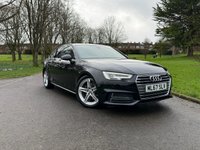 USED 2017 67 AUDI A4 2.0 TFSI S line Saloon 4dr Petrol S Tronic Euro 6 (s/s) (190 ps) 
