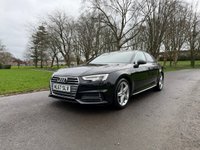 USED 2017 67 AUDI A4 2.0 TFSI S line Saloon 4dr Petrol S Tronic Euro 6 (s/s) (190 ps) 