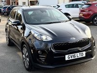 USED 2016 16 KIA SPORTAGE 1.7 CRDi 3 SUV 5dr Diesel Manual Euro 6 (s/s) (114 bhp) 