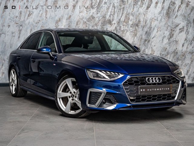 View our Audi A4 2.0 TDI 35 S line Saloon 4dr Diesel S Tronic Euro 6 (s/s) (163 ps)