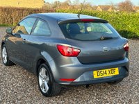 USED 2014 14 SEAT IBIZA 1.4 Toca Sport Coupe 3dr Petrol Manual Euro 5 (85 ps) 111403 miles