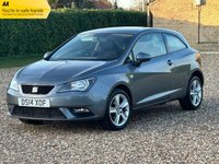 USED 2014 14 SEAT IBIZA 1.4 Toca Sport Coupe 3dr Petrol Manual Euro 5 (85 ps) 111403 miles