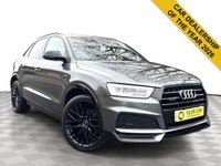 USED 2017 67 AUDI Q3 2.0 TDI Black Edition SUV 5dr Diesel Manual quattro Euro 6 (s/s) (150 ps) Electric Tailgate, Cruise Control