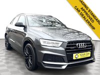 USED 2017 67 AUDI Q3 2.0 TDI Black Edition SUV 5dr Diesel Manual quattro Euro 6 (s/s) (150 ps) Electric Tailgate, Cruise Control