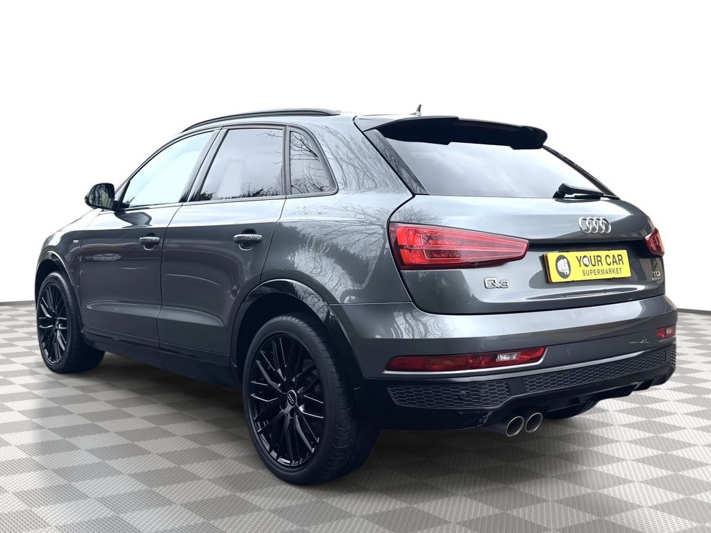 USED 2017 67 AUDI Q3 2.0 TDI Black Edition SUV 5dr Diesel Manual quattro Euro 6 (s/s) (150 ps) Electric Tailgate, Cruise Control