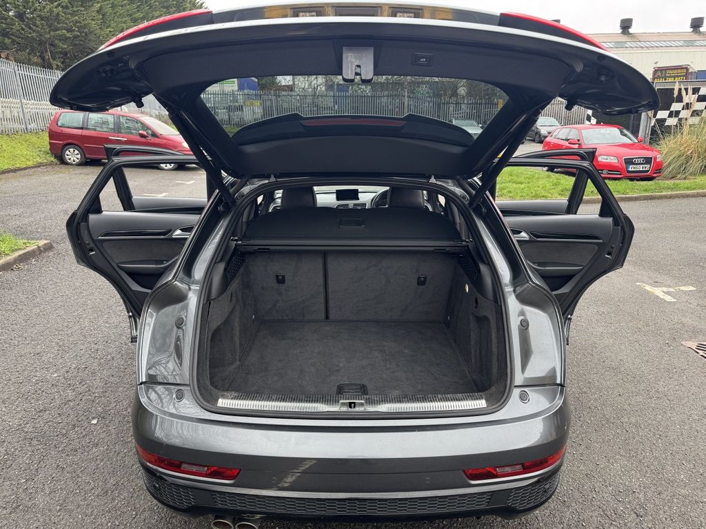 USED 2017 67 AUDI Q3 2.0 TDI Black Edition SUV 5dr Diesel Manual quattro Euro 6 (s/s) (150 ps) Electric Tailgate, Cruise Control