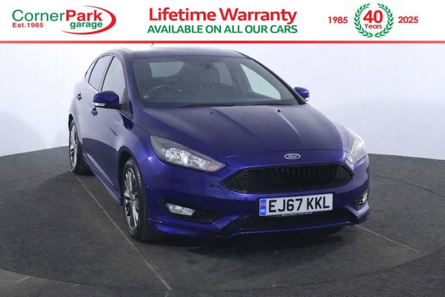 2017 67 FORD FOCUS 1.0T EcoBoost ST-Line Hatchback 5dr Petrol Manual Euro 6 (s/s) (140 ps) FULL SERVICE HISTORY - FORD SYNC