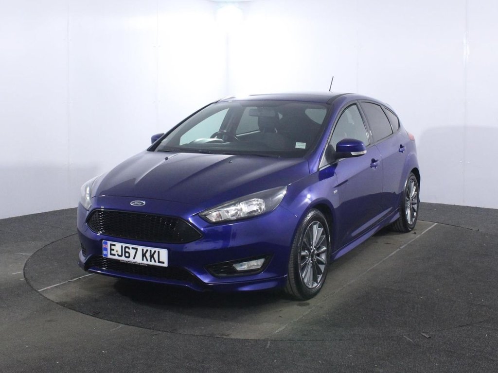 USED 2017 67 FORD FOCUS 1.0T EcoBoost ST-Line Hatchback 5dr Petrol Manual Euro 6 (s/s) (140 ps) FULL SERVICE HISTORY - FORD SYNC