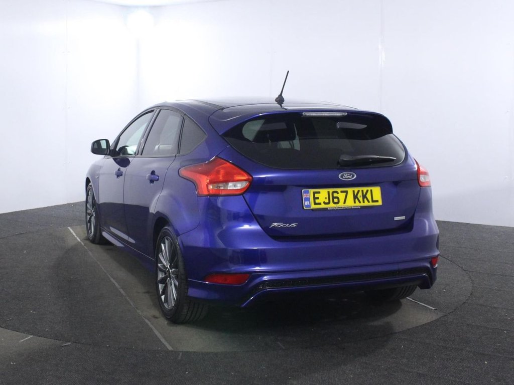 USED 2017 67 FORD FOCUS 1.0T EcoBoost ST-Line Hatchback 5dr Petrol Manual Euro 6 (s/s) (140 ps) FULL SERVICE HISTORY - FORD SYNC