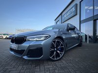 USED 2021 71 BMW 5 SERIES 3.0 530d MHT M Sport Saloon 4dr Diesel Hybrid Steptronic xDrive Euro 6 (s/s) (286 ps) M-SPORT*PRO PACK*SUN-ROOF*20"ALLOYS