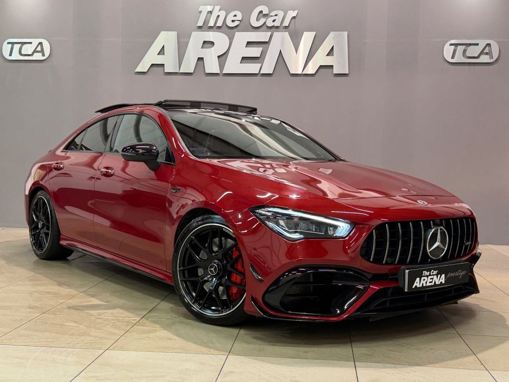USED 2021 21 MERCEDES-BENZ CLA 2.0 CLA45 AMG S Plus Coupe 4dr Petrol 8G-DCT 4MATIC+ Euro 6 (s/s) (421 ps) 