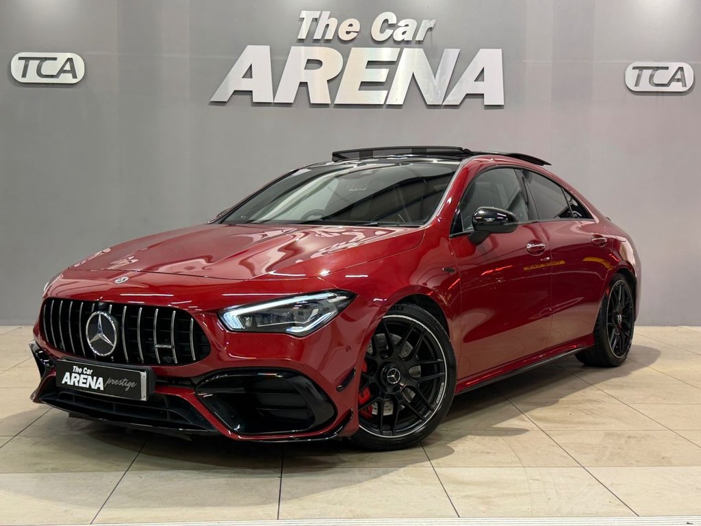 USED 2021 21 MERCEDES-BENZ CLA 2.0 CLA45 AMG S Plus Coupe 4dr Petrol 8G-DCT 4MATIC+ Euro 6 (s/s) (421 ps) 