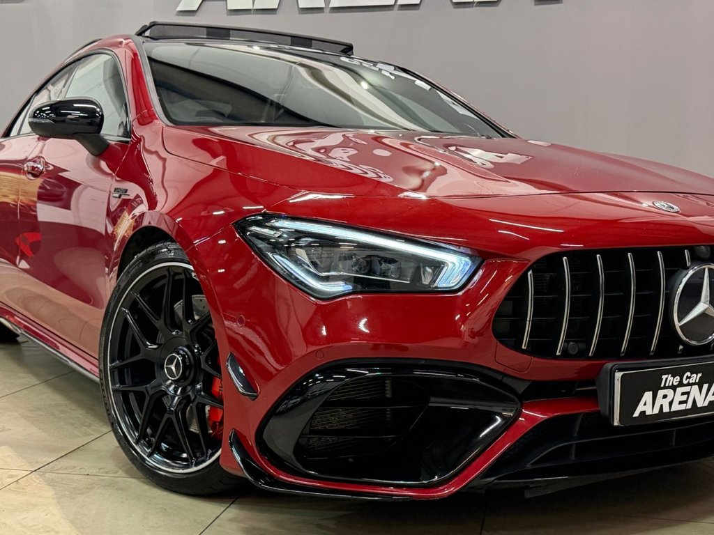 USED 2021 21 MERCEDES-BENZ CLA 2.0 CLA45 AMG S Plus Coupe 4dr Petrol 8G-DCT 4MATIC+ Euro 6 (s/s) (421 ps) 