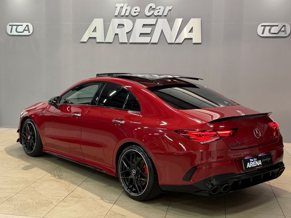 USED 2021 21 MERCEDES-BENZ CLA 2.0 CLA45 AMG S Plus Coupe 4dr Petrol 8G-DCT 4MATIC+ Euro 6 (s/s) (421 ps) 