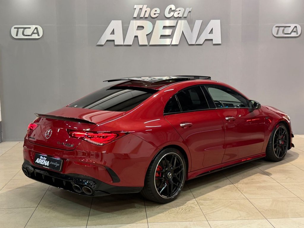 USED 2021 21 MERCEDES-BENZ CLA 2.0 CLA45 AMG S Plus Coupe 4dr Petrol 8G-DCT 4MATIC+ Euro 6 (s/s) (421 ps) 