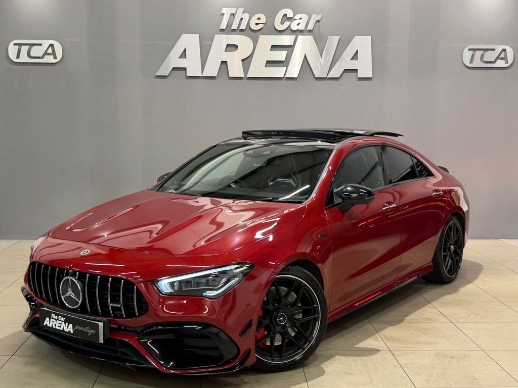 USED 2021 21 MERCEDES-BENZ CLA 2.0 CLA45 AMG S Plus Coupe 4dr Petrol 8G-DCT 4MATIC+ Euro 6 (s/s) (421 ps) 