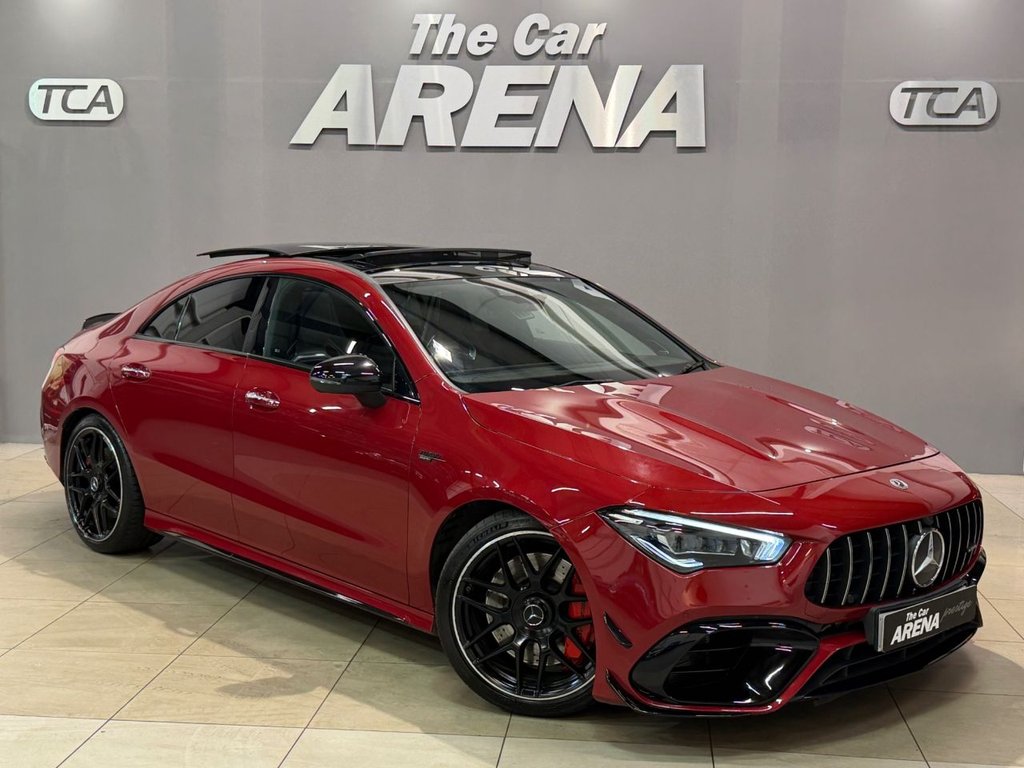USED 2021 21 MERCEDES-BENZ CLA 2.0 CLA45 AMG S Plus Coupe 4dr Petrol 8G-DCT 4MATIC+ Euro 6 (s/s) (421 ps) 