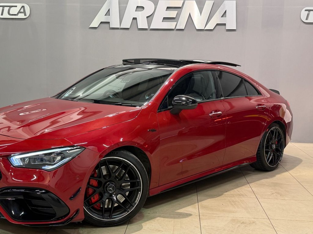 USED 2021 21 MERCEDES-BENZ CLA 2.0 CLA45 AMG S Plus Coupe 4dr Petrol 8G-DCT 4MATIC+ Euro 6 (s/s) (421 ps) 