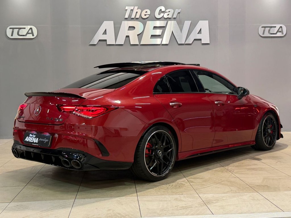 USED 2021 21 MERCEDES-BENZ CLA 2.0 CLA45 AMG S Plus Coupe 4dr Petrol 8G-DCT 4MATIC+ Euro 6 (s/s) (421 ps) 