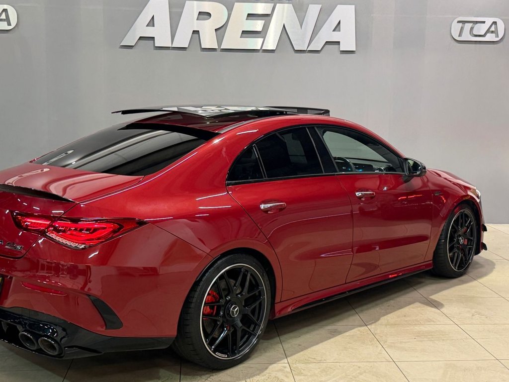 USED 2021 21 MERCEDES-BENZ CLA 2.0 CLA45 AMG S Plus Coupe 4dr Petrol 8G-DCT 4MATIC+ Euro 6 (s/s) (421 ps) 