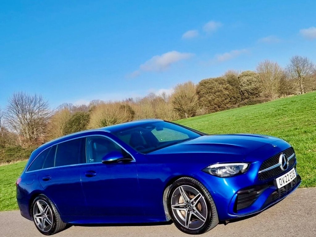 USED 2022 22 MERCEDES-BENZ C-CLASS 1.5 C200h MHEV AMG Line Estate 5dr Petrol Hybrid G-Tronic+ Euro 6 (s/s) (224 ps) FINANCE AVAILABLE