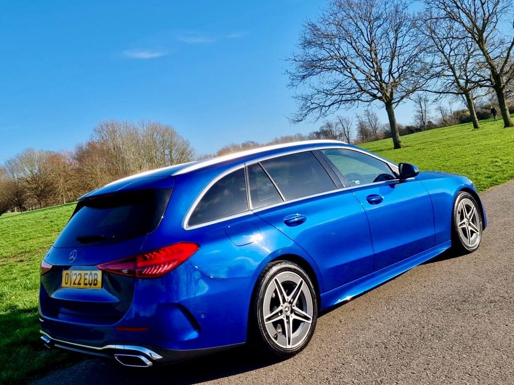 USED 2022 22 MERCEDES-BENZ C-CLASS 1.5 C200h MHEV AMG Line Estate 5dr Petrol Hybrid G-Tronic+ Euro 6 (s/s) (224 ps) FINANCE AVAILABLE