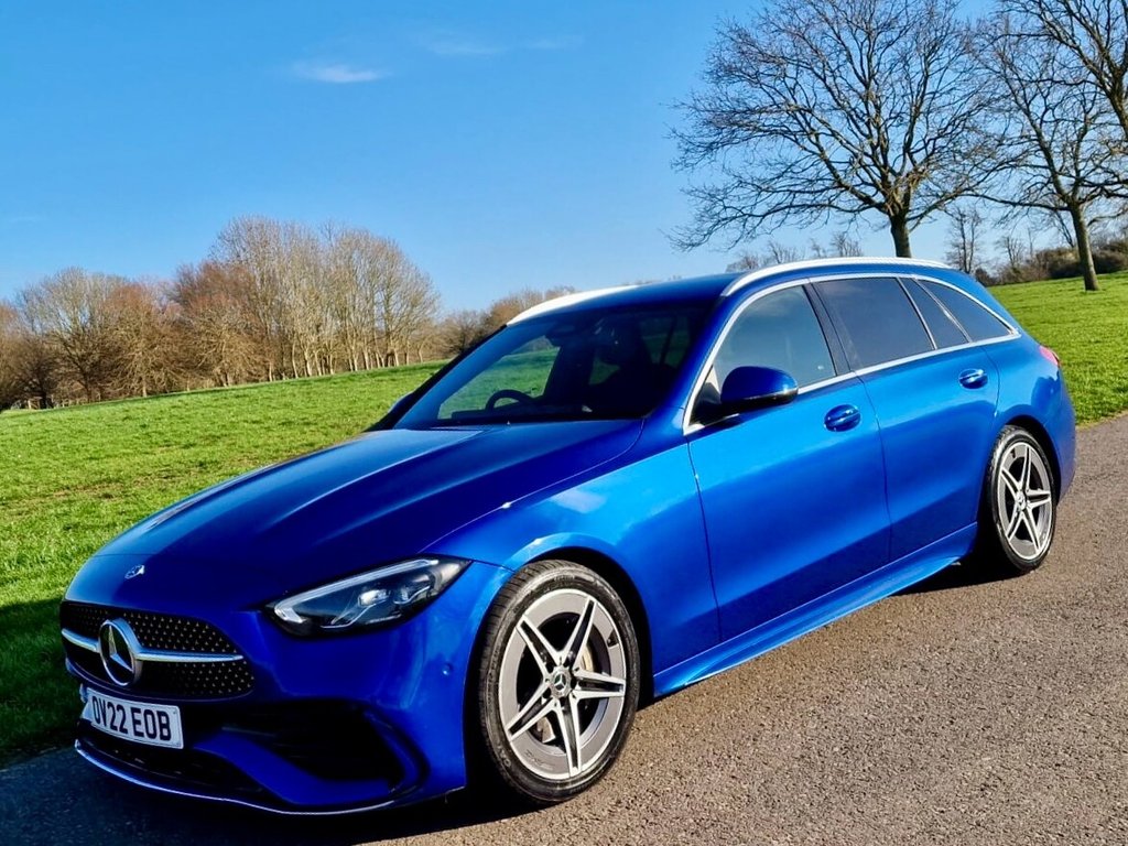 USED 2022 22 MERCEDES-BENZ C-CLASS 1.5 C200h MHEV AMG Line Estate 5dr Petrol Hybrid G-Tronic+ Euro 6 (s/s) (224 ps) FINANCE AVAILABLE