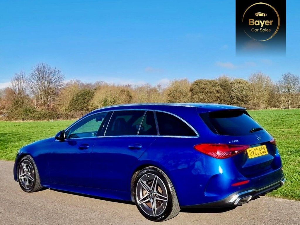 USED 2022 22 MERCEDES-BENZ C-CLASS 1.5 C200h MHEV AMG Line Estate 5dr Petrol Hybrid G-Tronic+ Euro 6 (s/s) (224 ps) FINANCE AVAILABLE